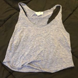 Forever 21 blue cropped tank